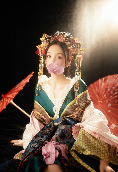 吴双古装华贵写真照片