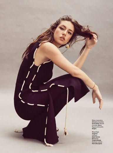 阿黛尔&middot;艾克阿切波洛斯时尚大片