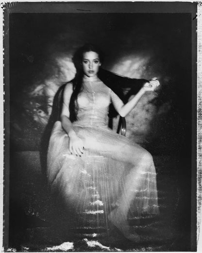 阿黛尔&middot;艾克阿切波洛斯黑白大片