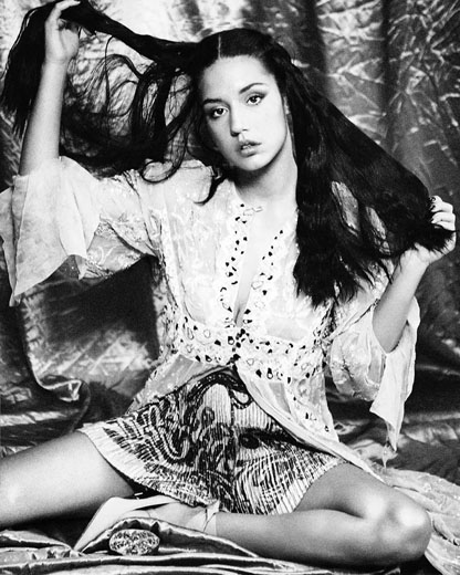 阿黛尔&middot;艾克阿切波洛斯黑白大片