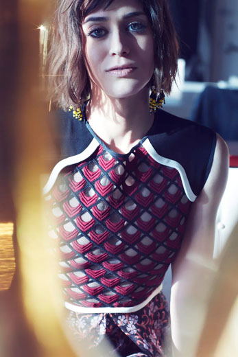 丽兹&middot;卡潘时尚暗黑系写真照片